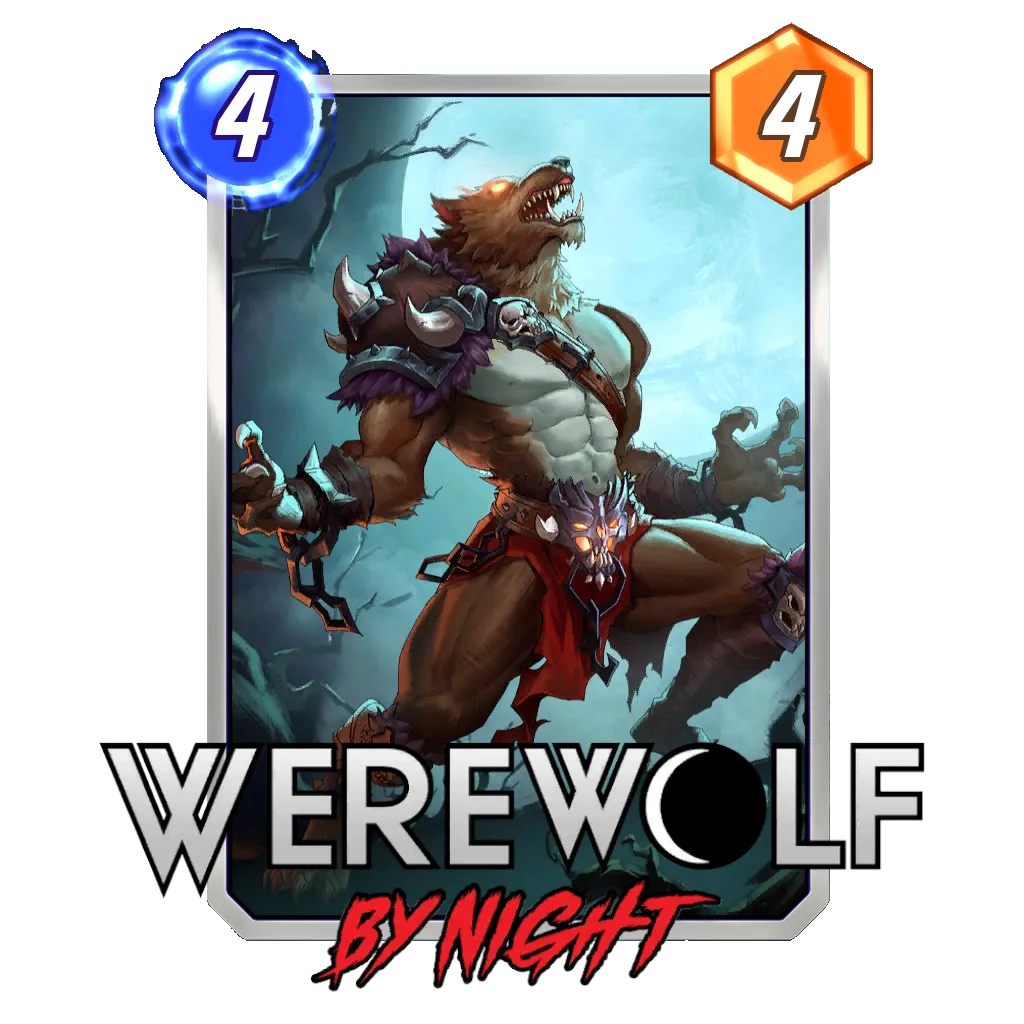 Werewolf By Night Nightforged Marvel Snap Card Variant - Marvel Snap Zone